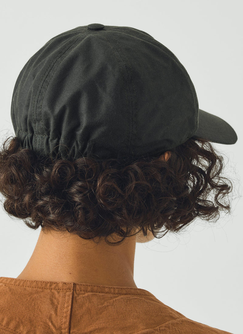 Beton Cire Wax Cotton Cap | Olive