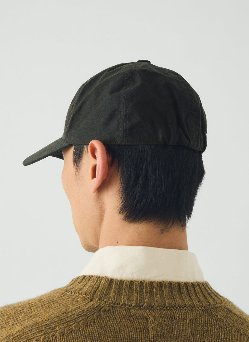 Beton Cire Wax Cotton Cap | Olive