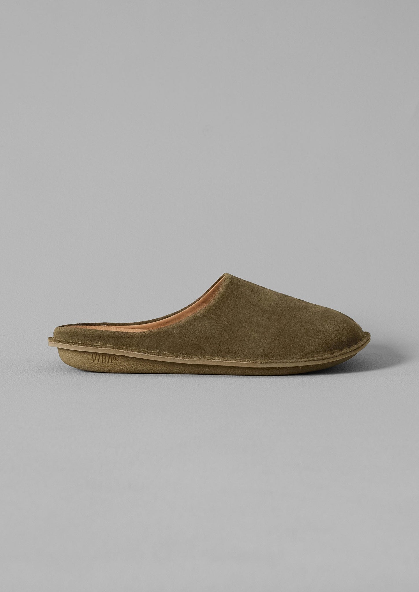 Vibae Suede Mules | Olive