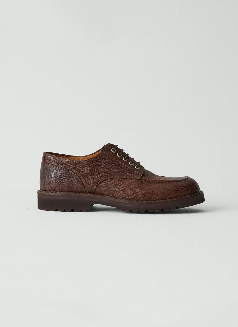 Fracap Postman Shoes | Dark Brown