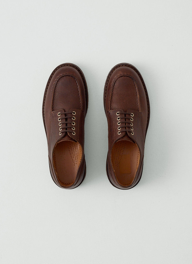 Fracap Postman Shoes | Dark Brown