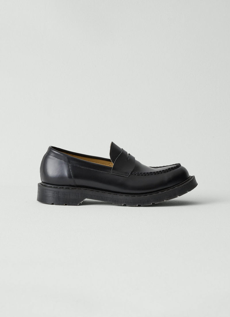 Solovair Chunky Loafers | Black