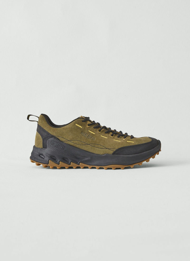 Keen Jasper Zionic Trainers | Dark Olive/Khaki