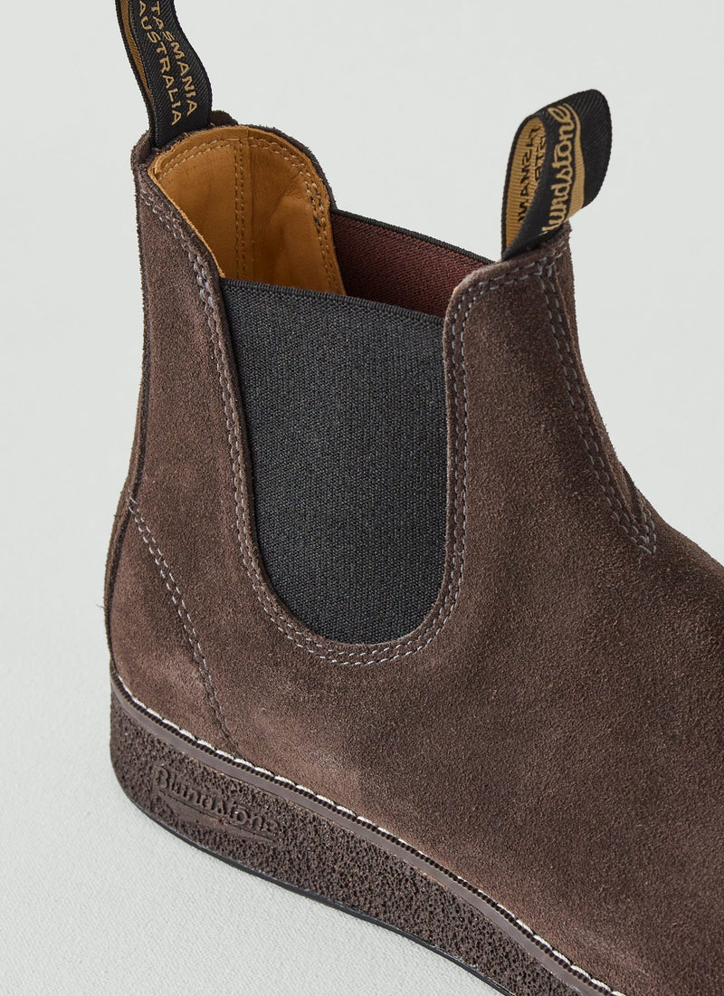 Blundstone Cork Suede Chelsea Boots | Grey