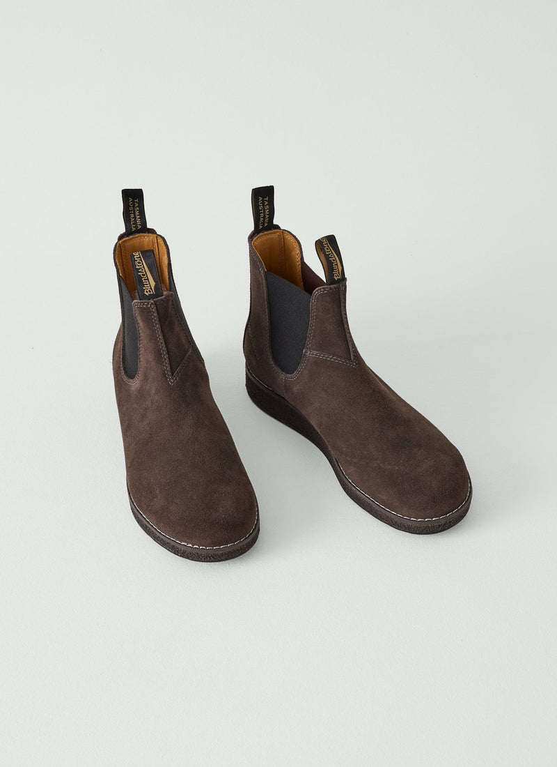 Blundstone Cork Suede Chelsea Boots | Grey