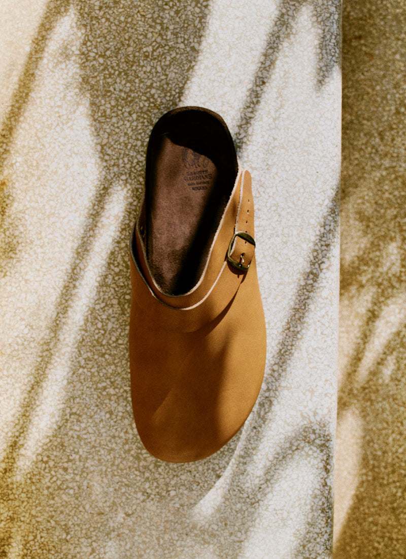 La Botte Gardiane Leather Mules | Natural