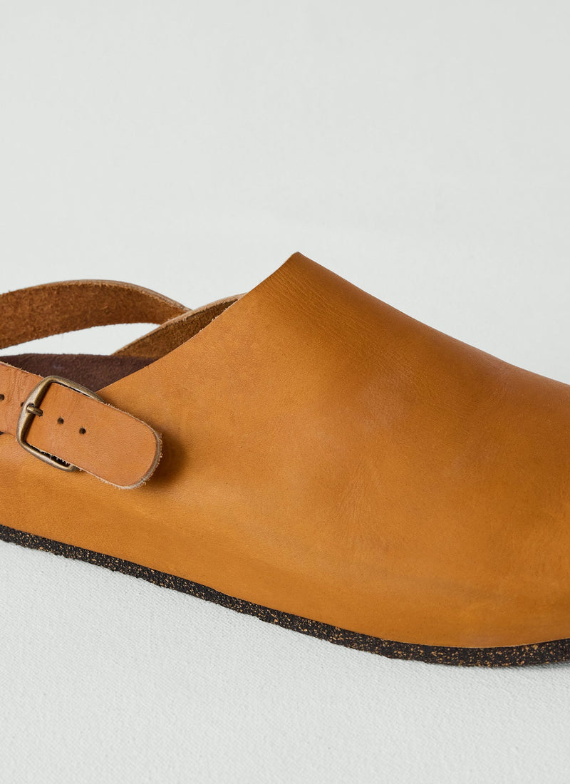 La Botte Gardiane Leather Mules | Natural