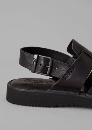 Fracap Zoe Sandals | Black