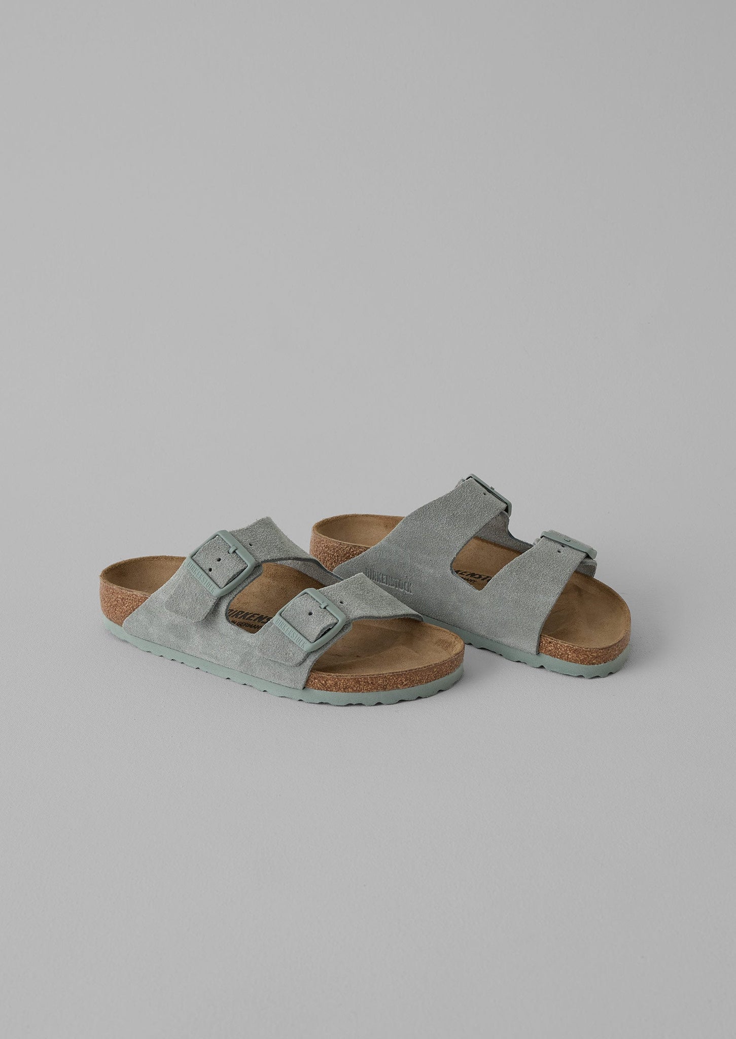 Birkenstock Suede Arizona Sandals | Sage