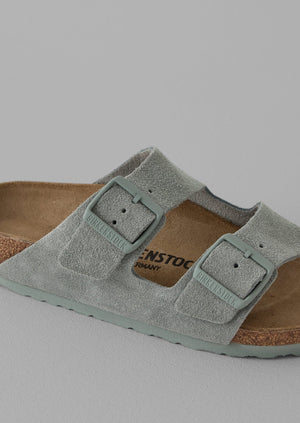 Birkenstock Suede Arizona Sandals | Sage