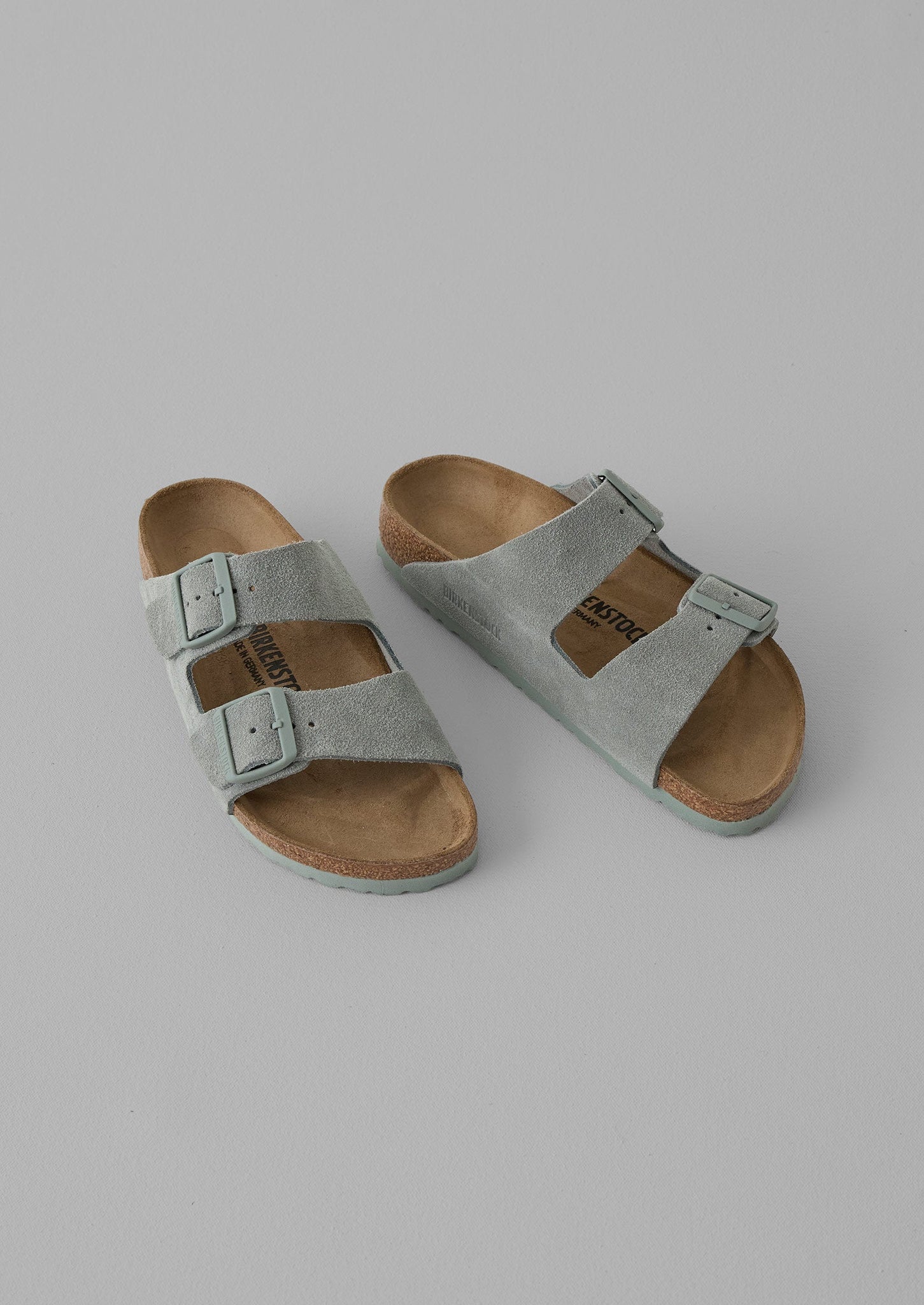 Birkenstock Suede Arizona Sandals | Sage