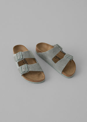 Birkenstock Suede Arizona Sandals | Sage