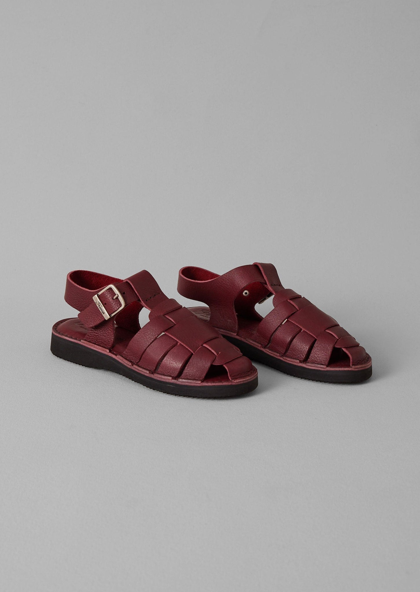 Fracap Ola Sandals | Bordeaux