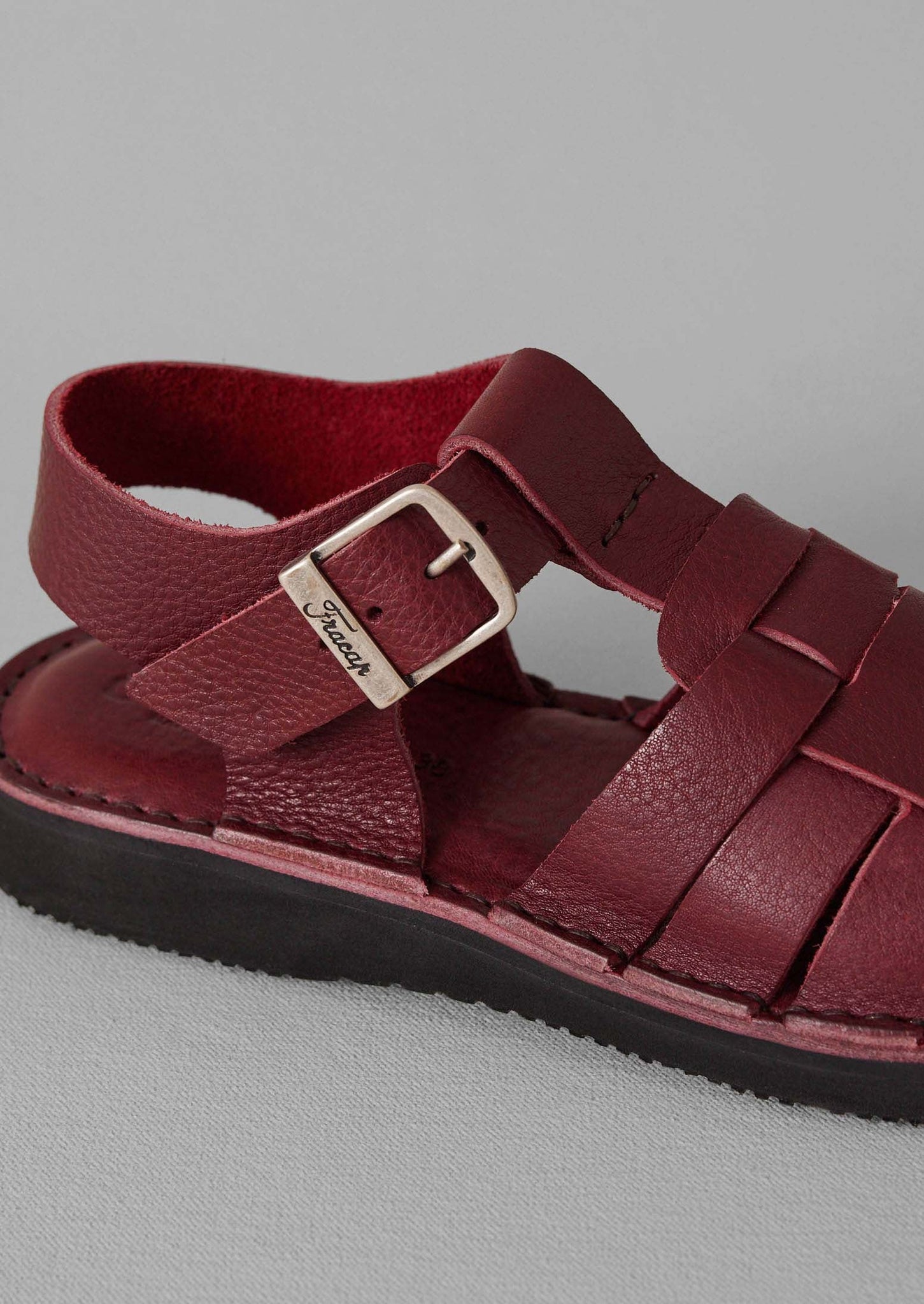 Fracap Ola Sandals | Bordeaux