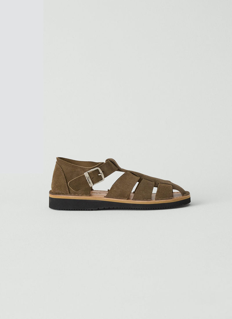 Fracap Fred Sandals | Oyster Grey