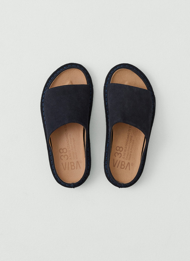 Vibae Open Toe Sandals | Midnight