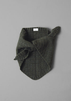 Knitted Wool Bandana | Seaweed