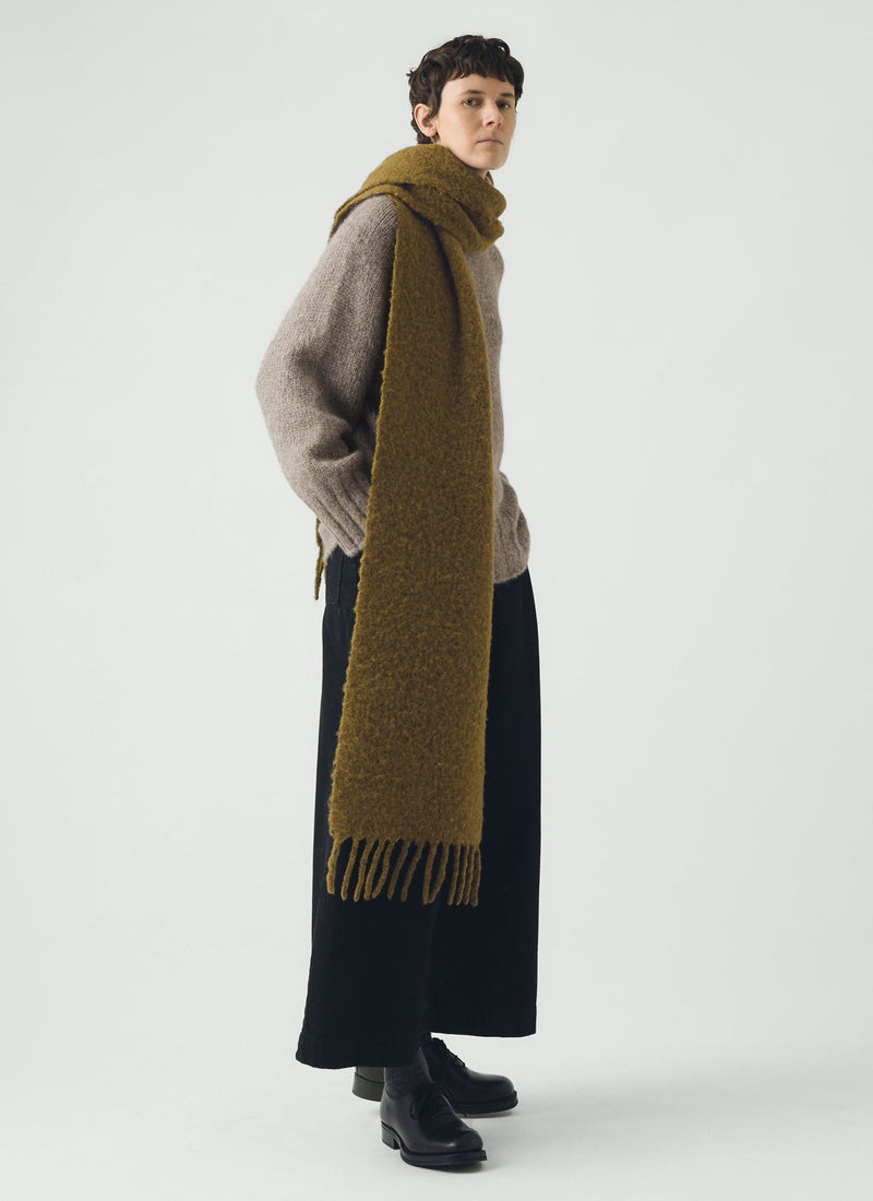 Textured Scarf | Moss