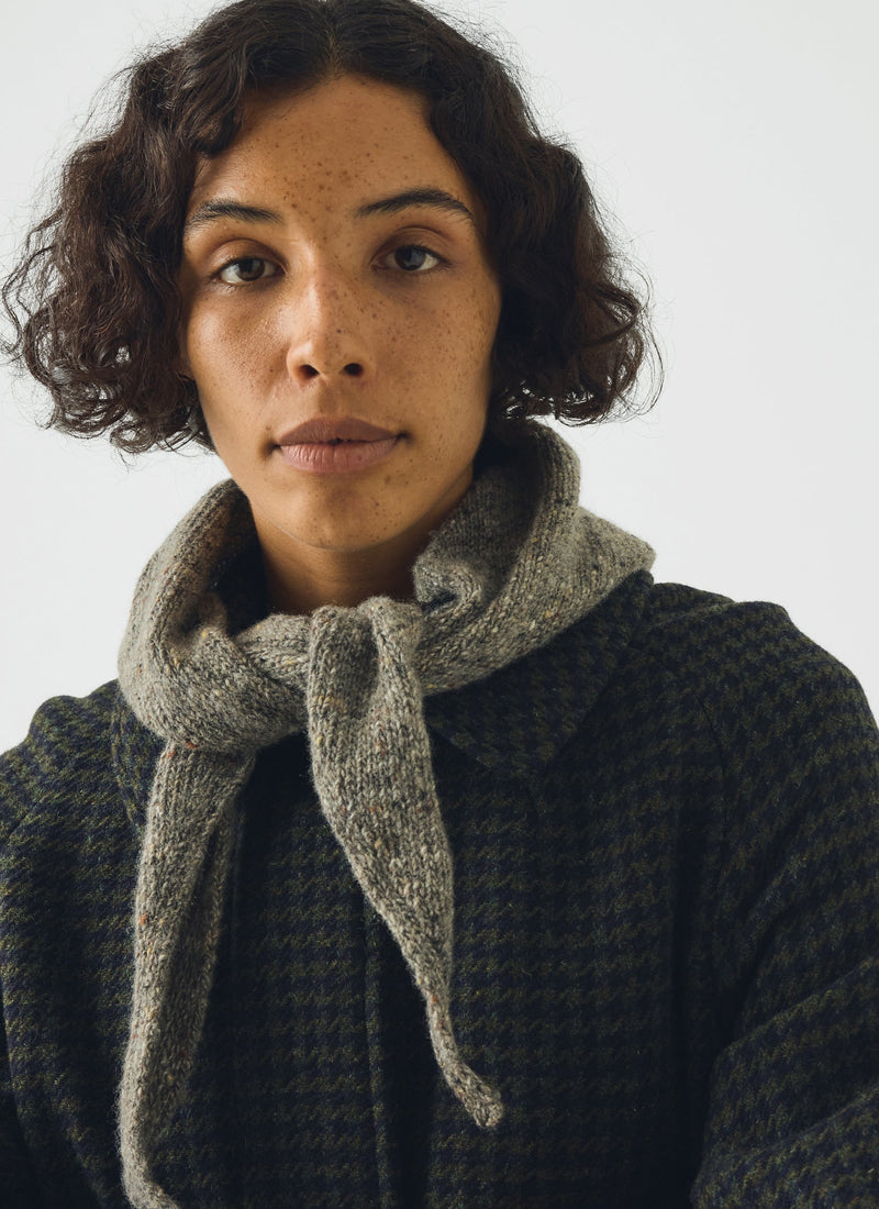 Donegal Merino Bandana | Stone