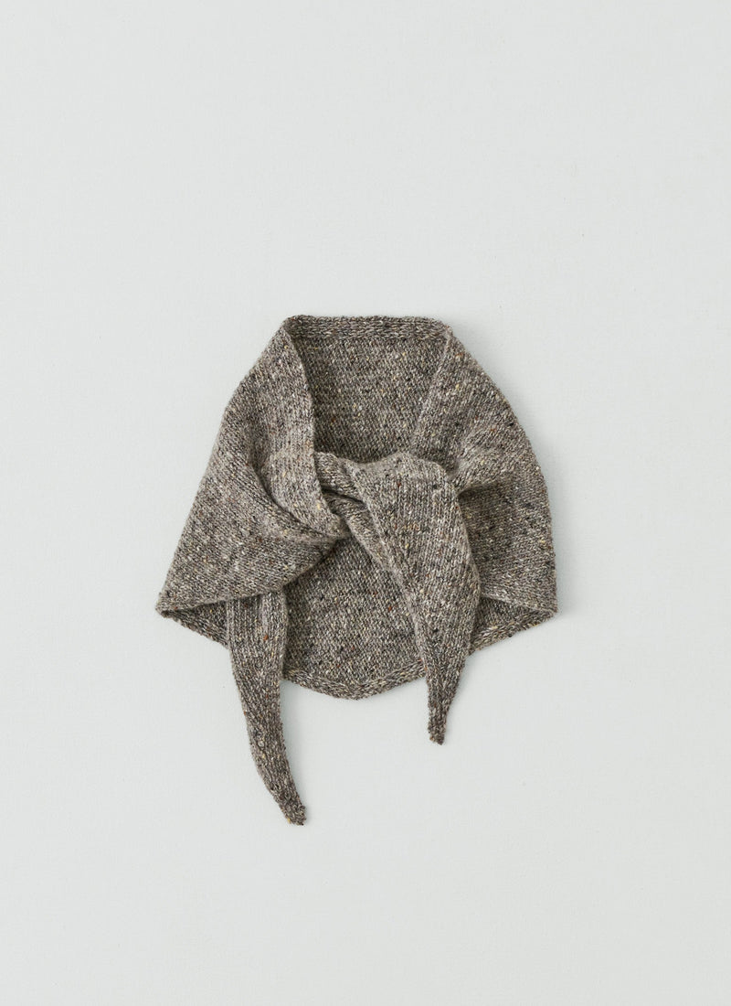 Donegal Merino Bandana | Stone