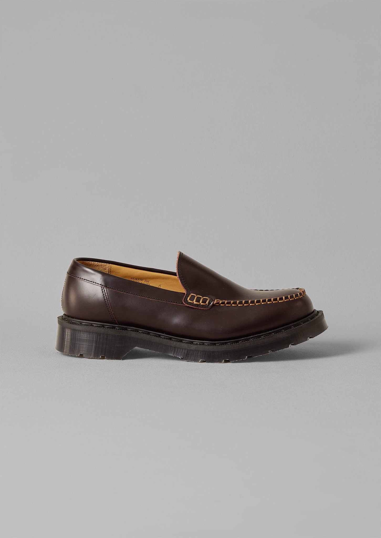 Solovair Leather Loafers | Cordovan