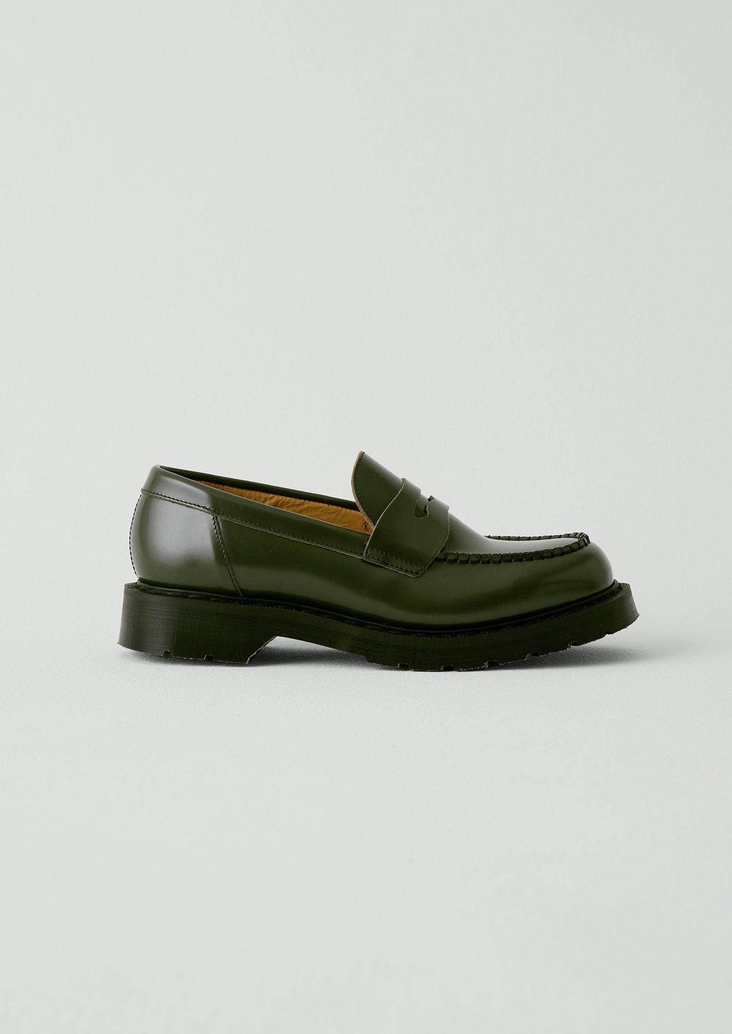 Solovair Loafers | Rich Olive