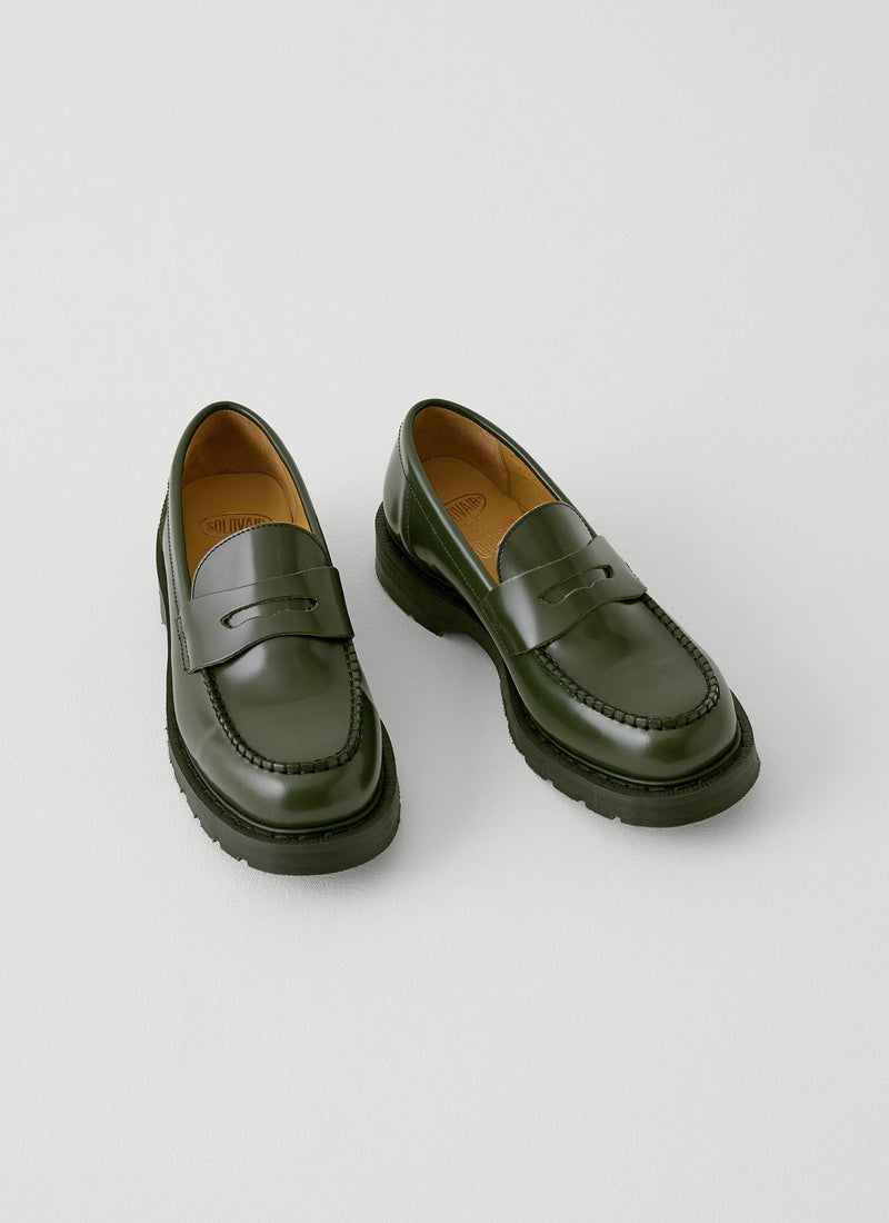 Solovair Loafers | Rich Olive