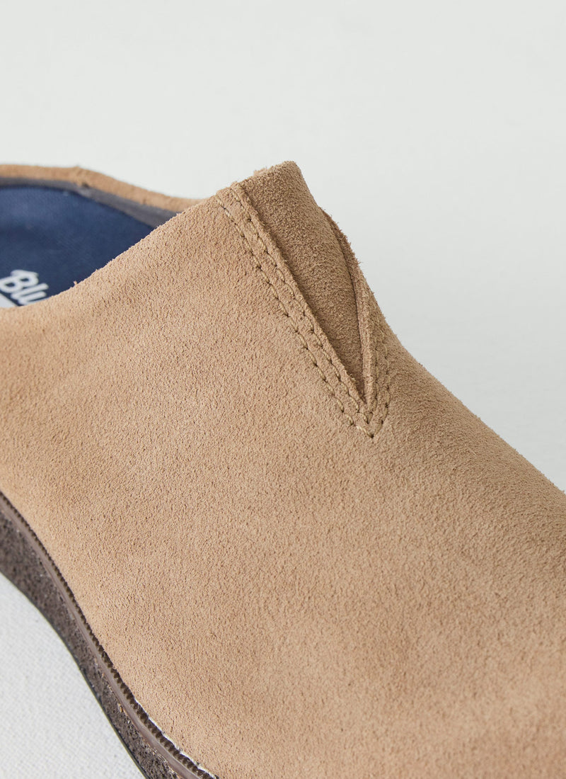 Blundstone Cork Suede Slip On Clogs | Sand