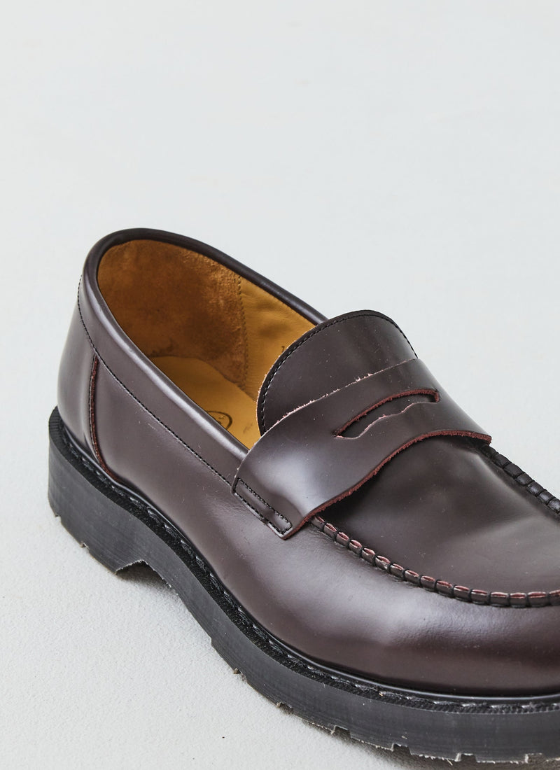 Solovair Leather Loafers | Cordovan