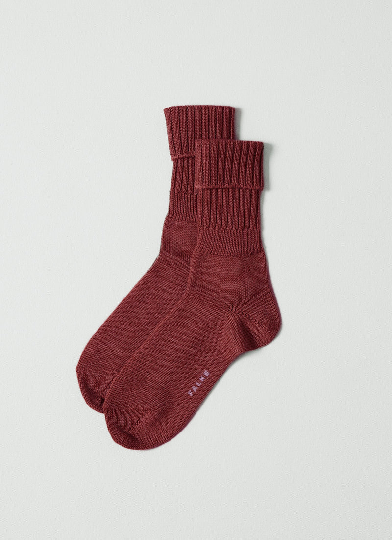 Falke Striggings Chunky Socks | Henna