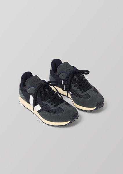 Veja Rio Branco Trainers Black White Oxford Grey TOAST