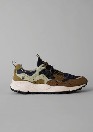 Flower Mountain Yamano Kaiso Trainers | Navy/Sage