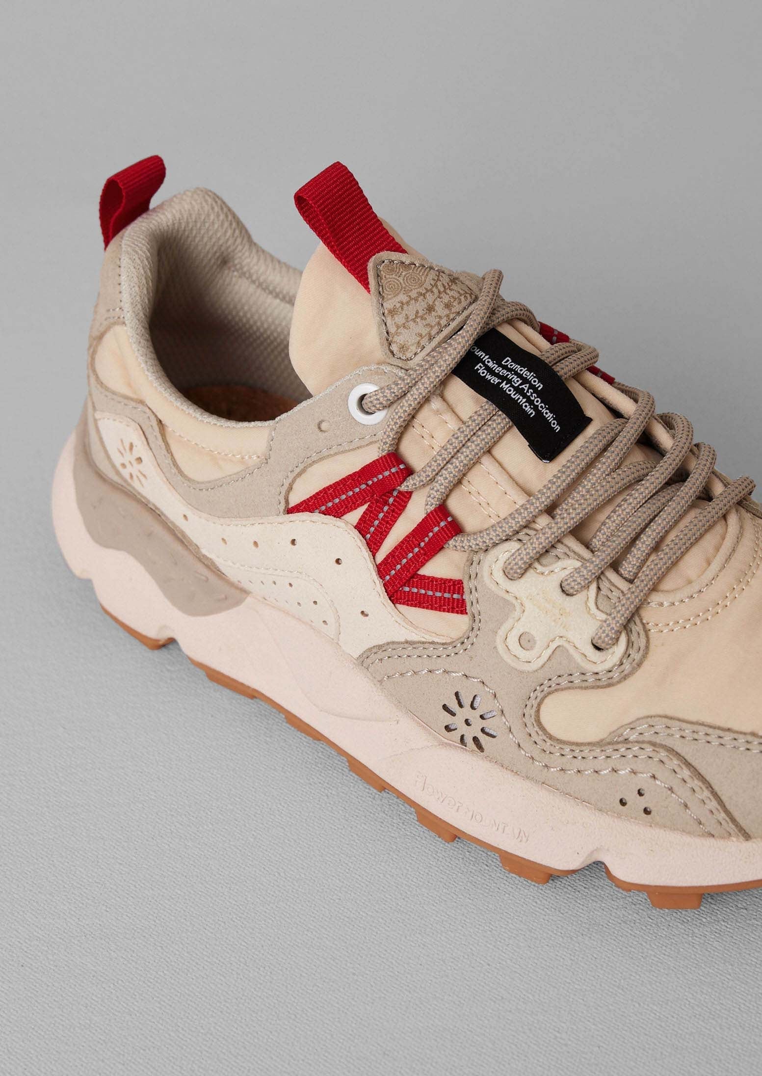 Flower Mountain Yamano Kaiso Trainers | Cherry/Chalk | TOAST