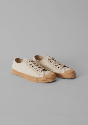 Novesta Star Master Waxed Cotton Plimsolls | Birch