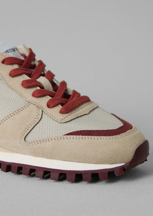 Novesta Marathon Trail Trainers | Chalk/Brick