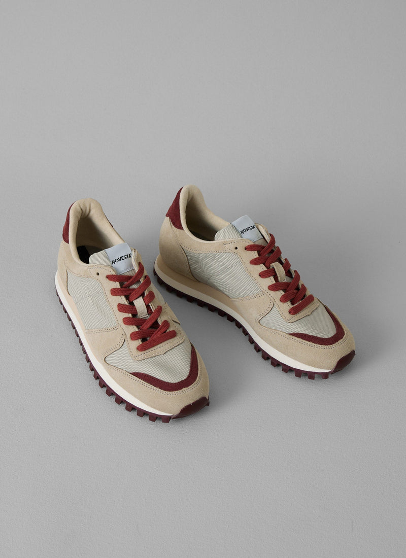 Novesta Marathon Trainers | Chalk/Brick