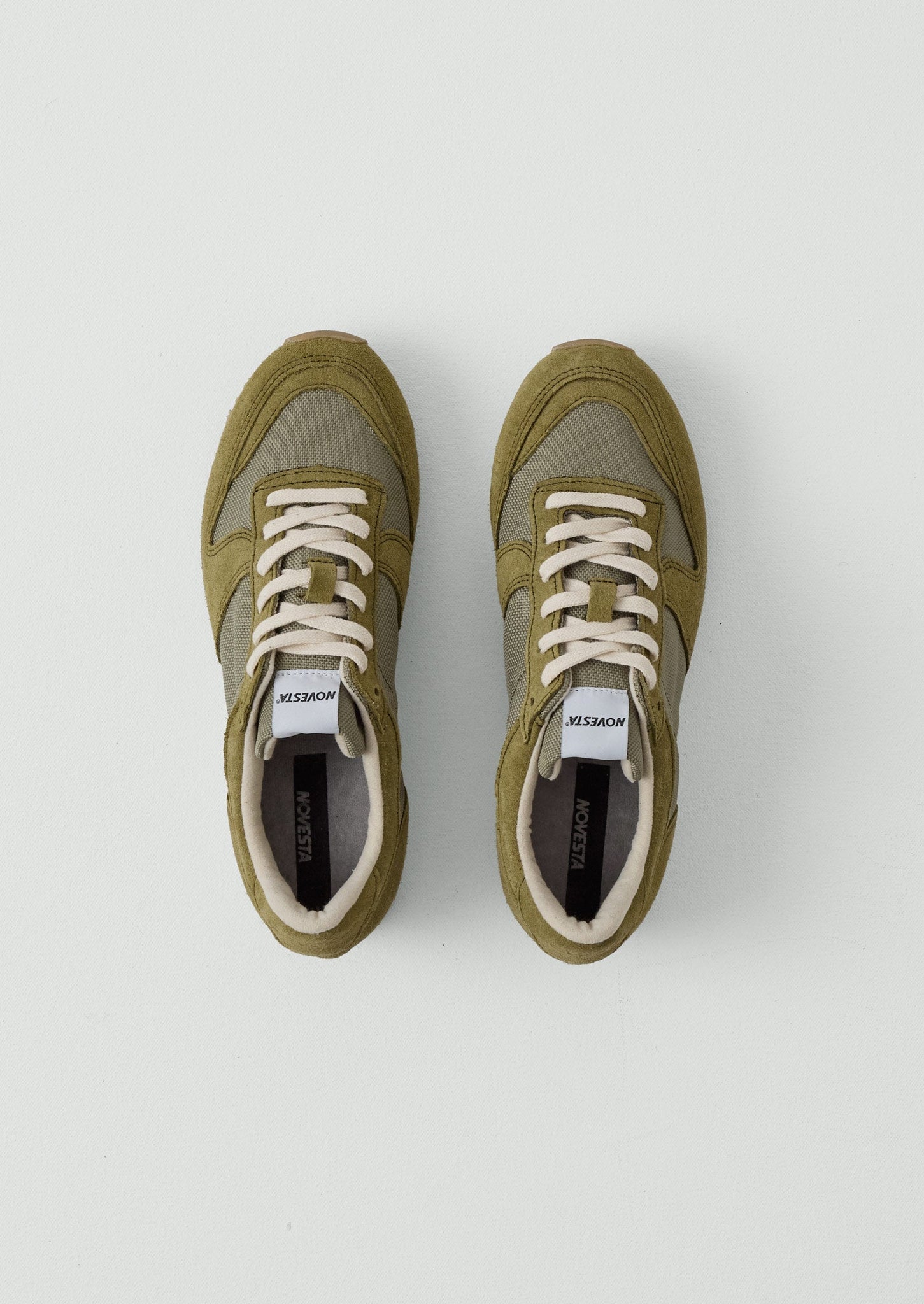 Novesta Marathon Trail Trainers | Bronze Green