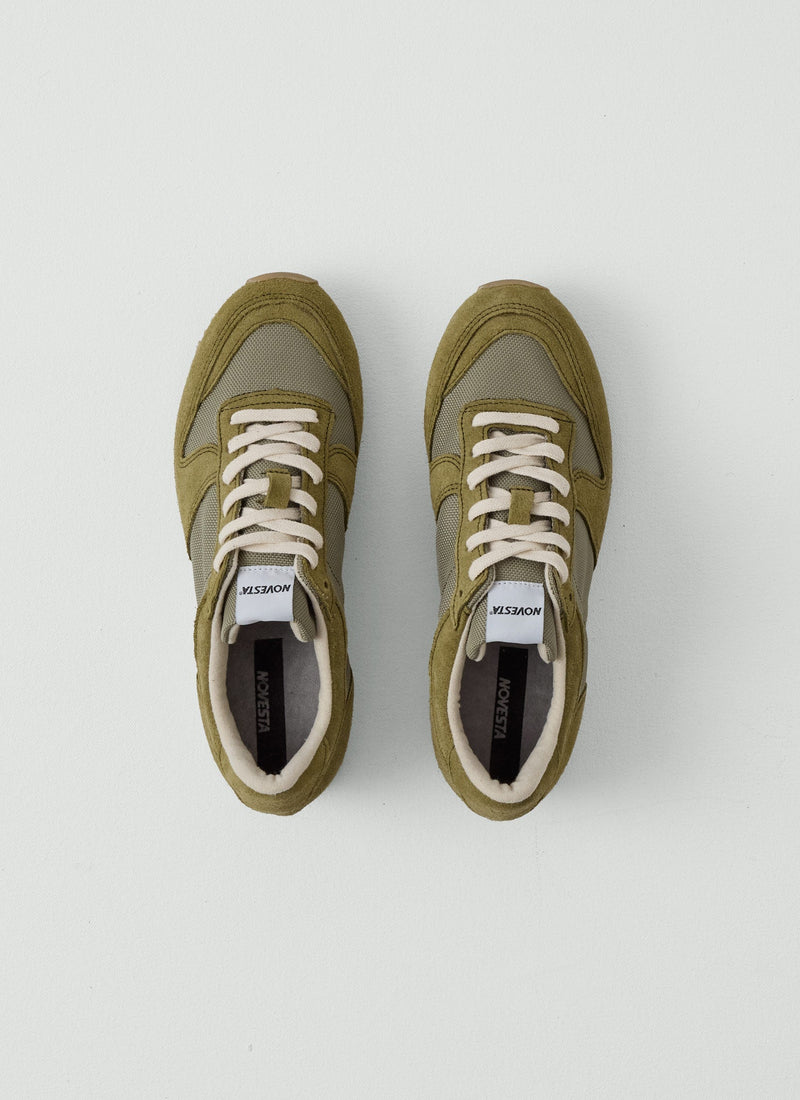 Novesta Marathon Trail Trainers | Bronze Green