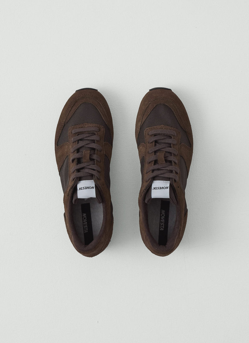 Novesta Marathon Trail Trainers | Bitter Chocolate