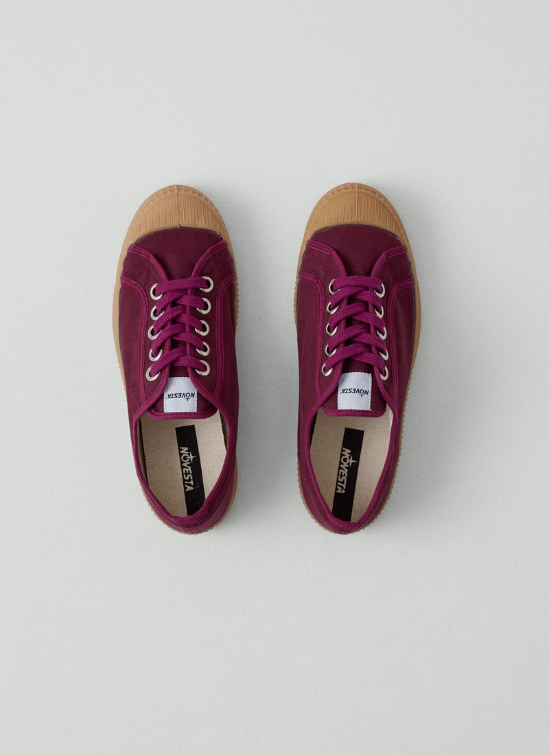 Novesta Star Master Waxed Cotton Plimsolls | Mulberry