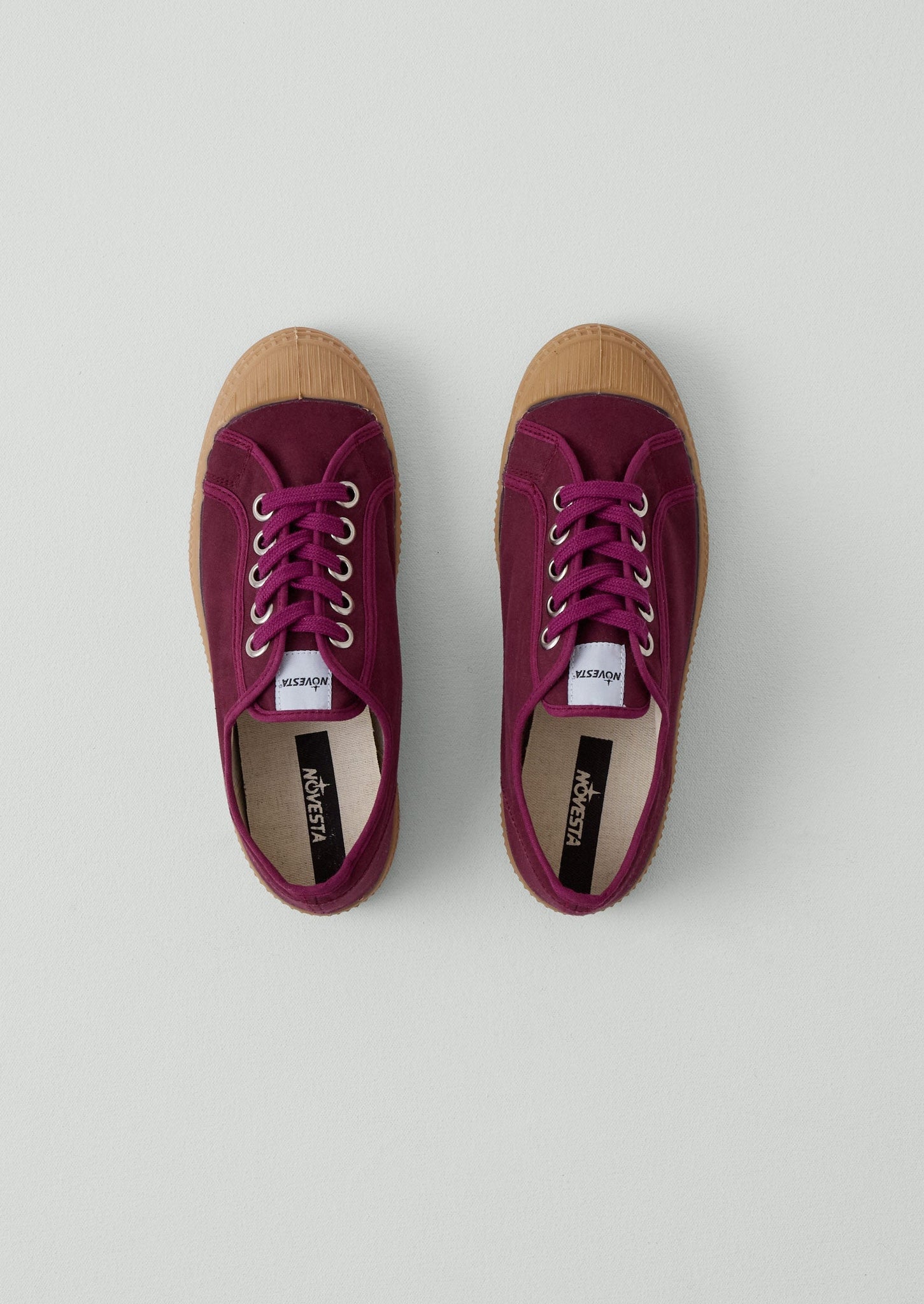 Novesta Star Master Waxed Cotton Plimsolls | Mulberry