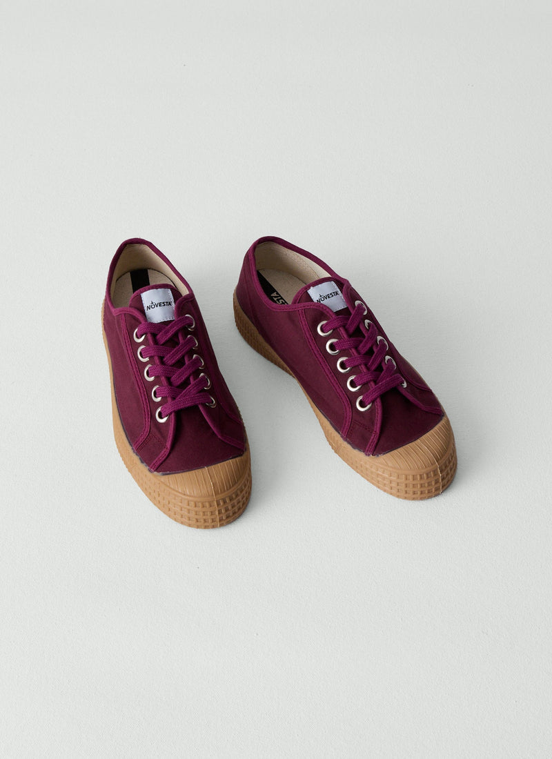 Novesta Star Master Waxed Cotton Plimsolls | Mulberry