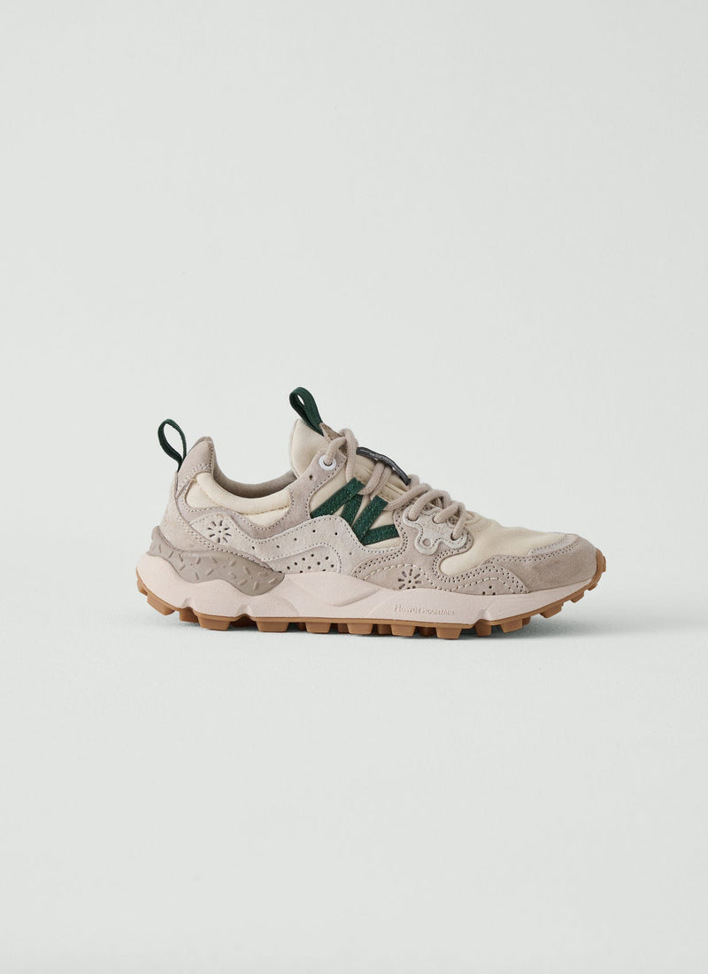 Flower Mountain Yamano Kaiso Trainers | Green/Chalk Multi