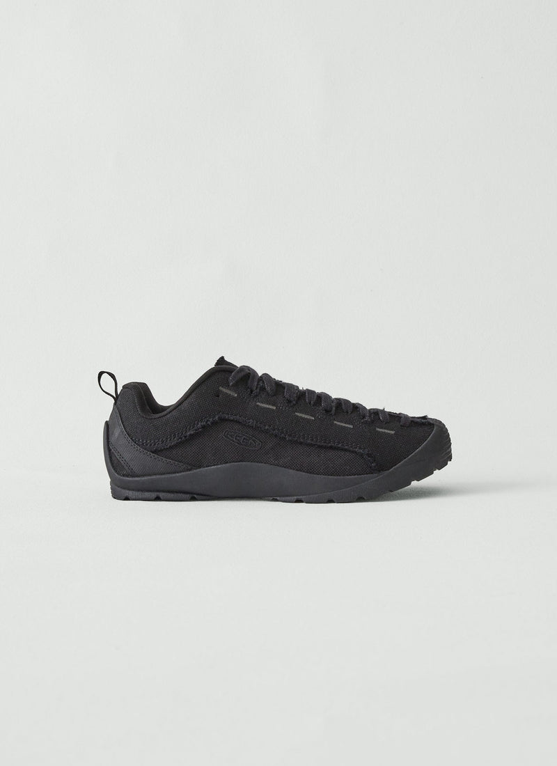 Keen Jasper Split Canvas Trainers | Black