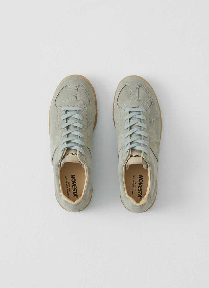 Novesta Gat Suede Trainers | Sage