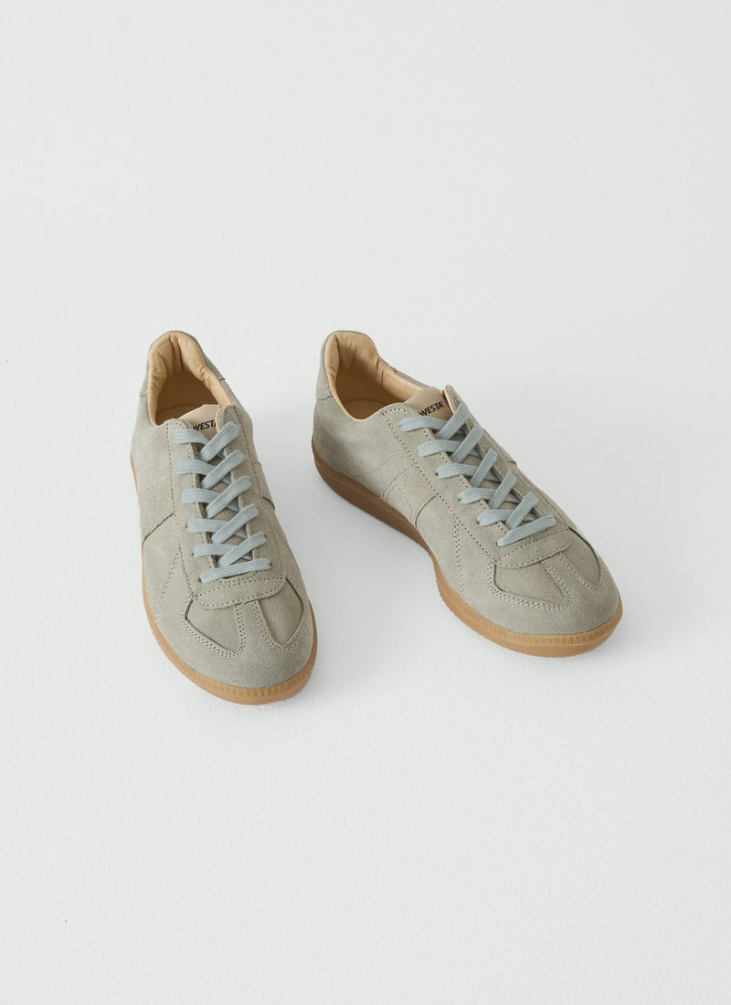 Novesta Gat Suede Trainers | Sage