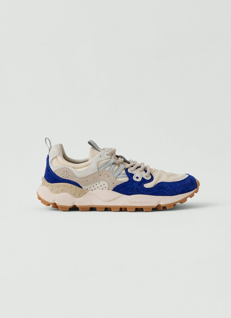 Flower Mountain Yamano Kaiso Trainers | Chalk/Hydrangea Blue