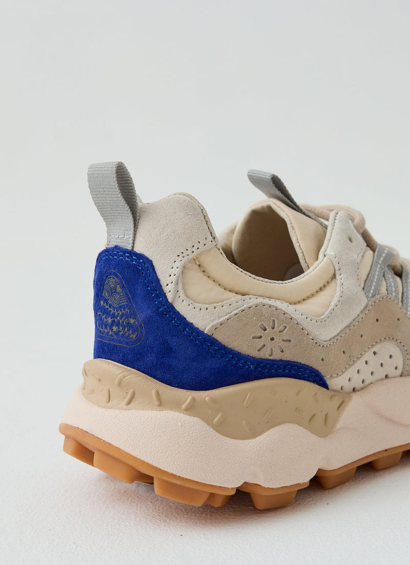 Flower Mountain Yamano Kaiso Trainers | Chalk/Hydrangea Blue