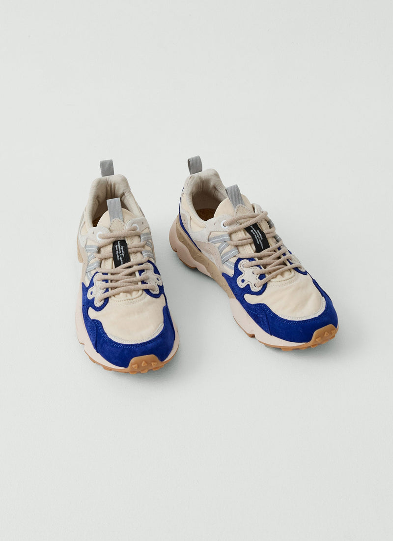 Flower Mountain Yamano Kaiso Trainers | Chalk/Hydrangea Blue