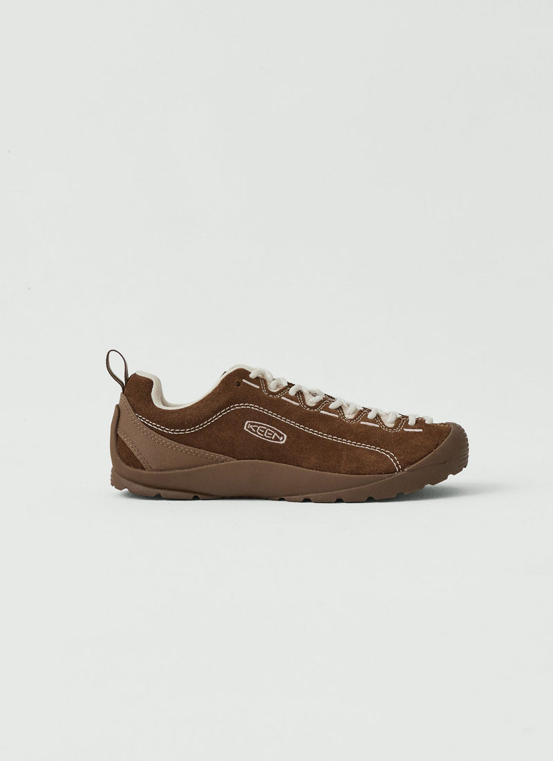 Keen Jasper Suede Trainers | Dark Earth/Birch